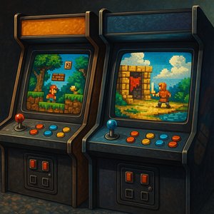 Retro Arcade Pixel Adventure
