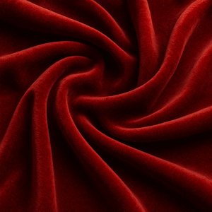 Rich Red Velvet Folds