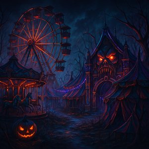 Futuristic Halloween Carnival
