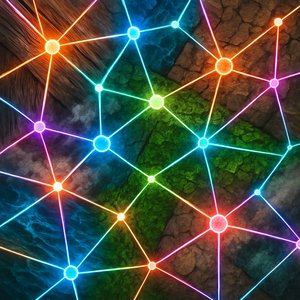 Vibrant Neon Network
