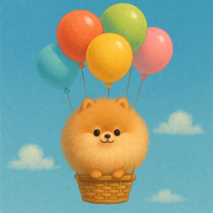 Ball of Fluff Balloon Ride
