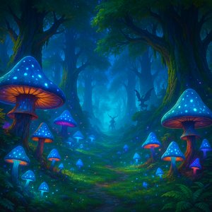 Bioluminescent Glade