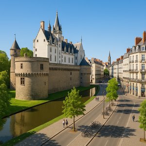 Château des Ducs de Bretagne and Historic Nantes Quays