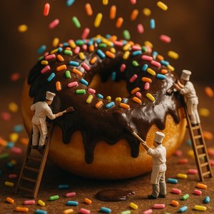 Donut Workshop: Chefs at Work in a Miniature World
