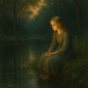 Dusk by the Enchanted Pond