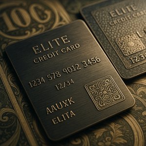 Elite Metal Credit Card — Arcane Luxe Macro