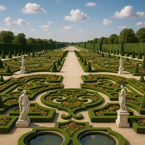 Formal Versailles‑Style Parterre Garden