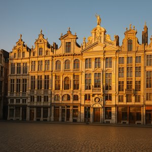 Golden Facades of Grand Place