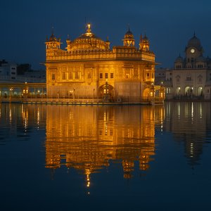 Golden Temple at Twilight