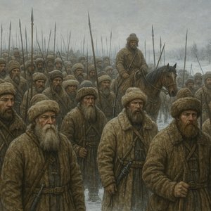 March of the Siberian Cossacks