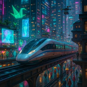 Neon Express — จิ๊กซอว์: เมืองไซเบอร์ในสายฝน