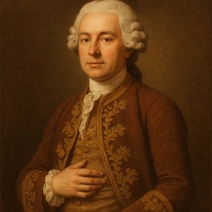 Portrait of a Dignified Gentleman in 18th-Century Attire
