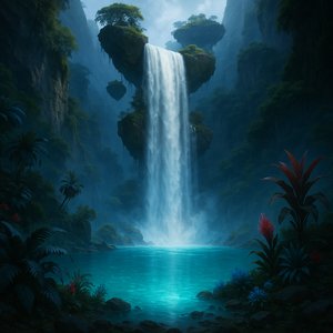 Sacred Waterfall Canyon