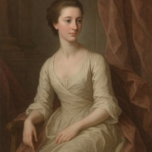 Serene Elegance in Ivory and Rose