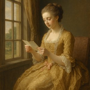 The Letter by the Window