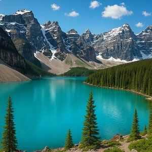 Turquoise Tranquility — Moraine Lake, Canadian Rockies