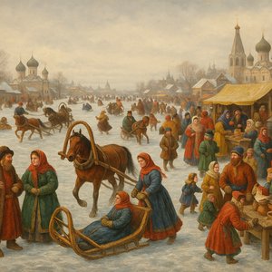 Winter Fair on the Frozen River