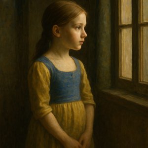Young Girl at the Window