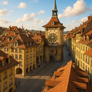Zytglogge at Golden Hour — Bern Old Town