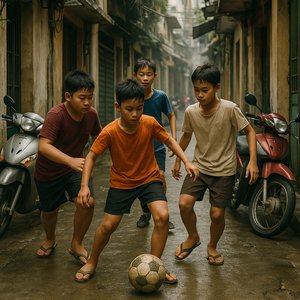 Alley Game: Street Football in Vietnam