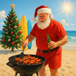 Beachside Santa's Summer BBQ