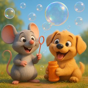 Bubble Day Best Friends