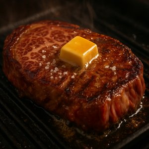 Cinematic Wagyu: Butter-Basted Sear