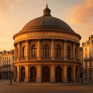 Cirque Royal at Sunset