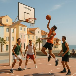 Coastal Court Layup in Portugal