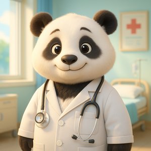 Dr. Panda: Gentle Hospital Care