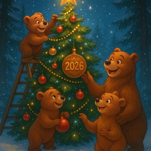 Forest Family's New Year Tree (2026)