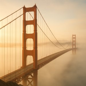 Golden Gate in Morning Veil
