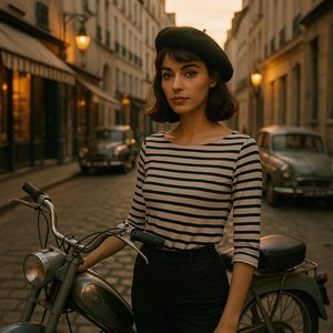 Golden Hour in Paris: 1960s Street Style