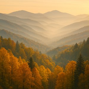 Golden Morning in the Smokies