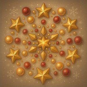Golden Star Mandala