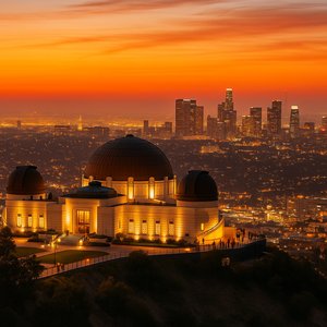 Griffith Observatory at Golden Hour