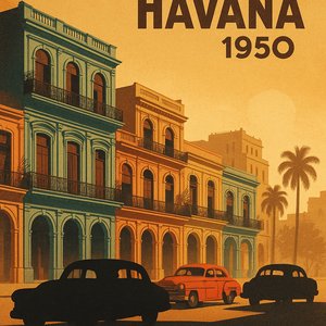 Havana 1950 — Golden Retro Street
