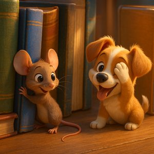 Hide-and-Seek on the Bookshelf