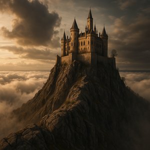Hohenzollern Castle Above the Clouds