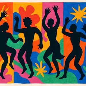 Joyful Cut-Out Dance