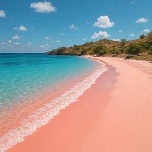 Lombok Pink Beach — Turquoise Shores and Soft Rose Sand