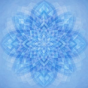 Luminous Crystal Mandala