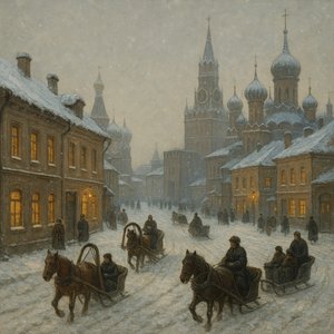 Moscow Winter, Circa 1900
