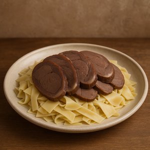 Naryn: Sliced Horse Meat over Hand-Cut Noodles