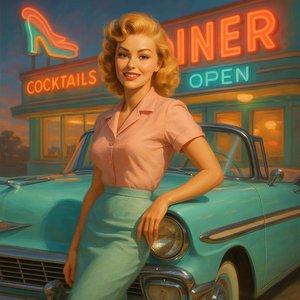 Neon Diner Nights