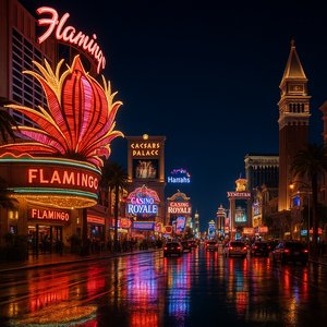 Neon Nights on the Las Vegas Strip