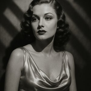 Old Hollywood Glamour Portrait