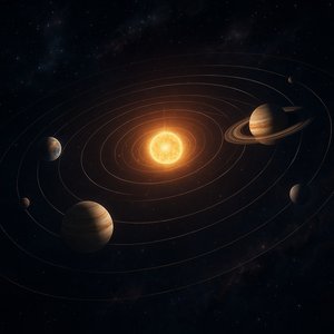 Orbital Ballet: An Epic Fictional Solar System