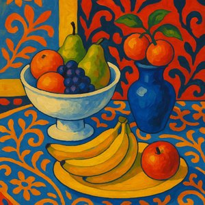 Ornamental Still Life with Fruit