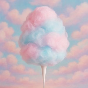 Pastel Cotton Candy Cloud